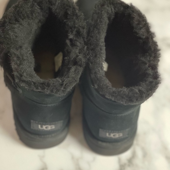 Mini Bailey UGG with Gem-Black - Picture 7 of 10